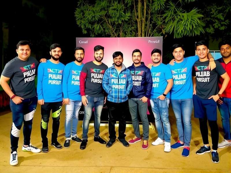 Punjab Pursuit Community Meetup in Chandigarh with players wearing game merchandise